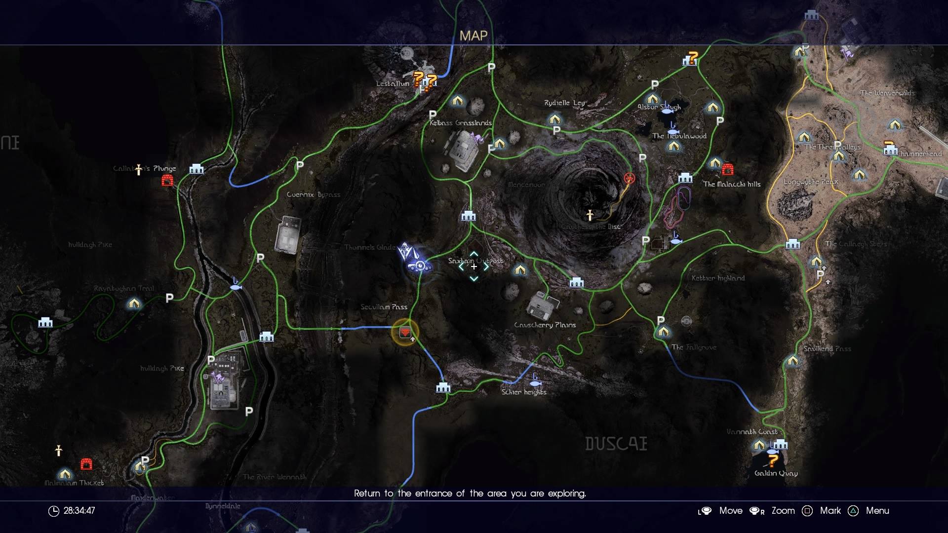 Ff15 royal arms locations